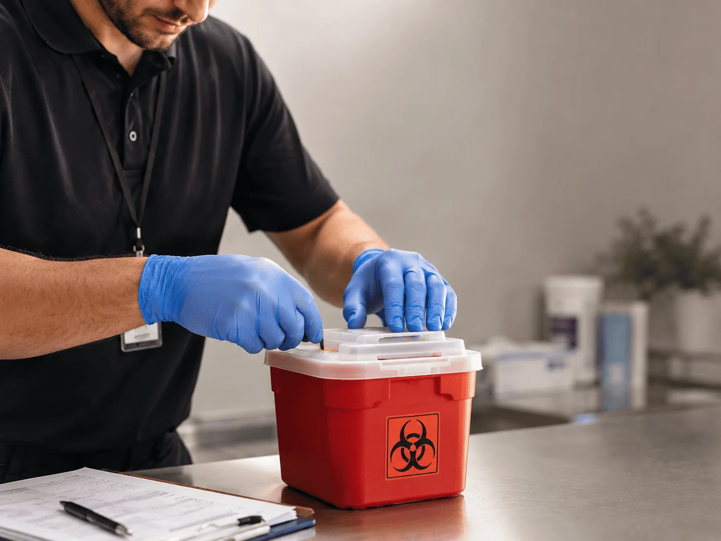 Why choose Sharps Waste Disposal in Addington, OK